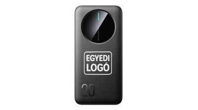 Baterie externă Joyroom Powerbank JR-PBF14 20000mAh 2.4A 2x USB-A 1x USB-C - negru cu personalizare logo unică foto