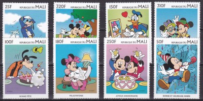 Mali 1997 Disney MI 1823-1830 MNH foto