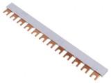 Bară colectoare 10mm&sup2; 1 Poli 400V 63A tip pieptene PVC