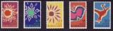 C1621 - Surinam 1970 - Pastele 5v. neuzat,perfecta stare