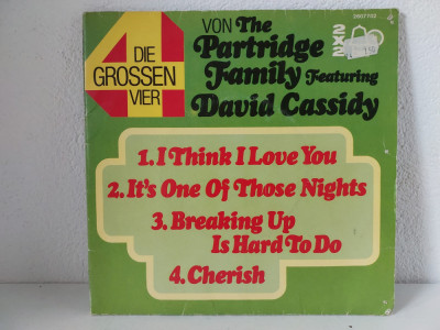 Von Partridge Family Featuring David Cassidy The Big Four, 2x7&amp;quot;, vinil, 45 rpm foto