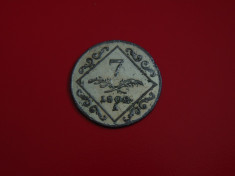 Moneda argint 7 kreuzer 1802A (cr164) foto