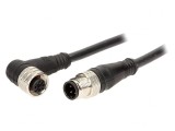 Cablu senzori automatizări M12-M12 1m