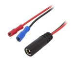Adaptor Conectori 4,8mm Intrare 5,5/2,5 0,3m