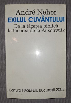 Andre Neher - Exilul cuvantului foto