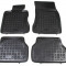Set covorase auto din cauciuc BMW Seria 5 (E60) 2002-2009 / (E61) 2003-2014 , presuri tip tavita marca Rezaw Plast