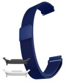 Curea tip Milanese Loop, compatibila Samsung Galaxy Watch8 40mm, Albastru