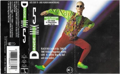 Casetă audio Dance Max - Vol. 5, originală foto