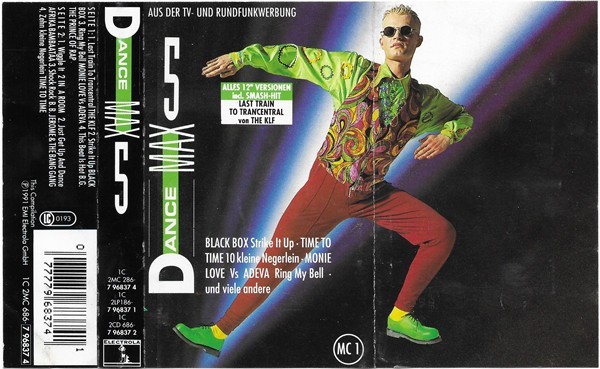 Casetă audio Dance Max - Vol. 5, originală