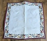 FATA DE MASA VINTAGE DIN MATERIAL TEXTIL SINTETIC CU MODEL PASCAL