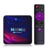 TV Box H96 Max V11 Smart Media Player, 4K, RAM 2GB DDR3, ROM 16GB, Android 11, RK3318 Quad Core, WiFi dual band, Slot Card