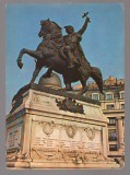 CPIB 25360 CARTE POSTALA - BUCURESTI, PIATA UNIVERSITATII - STATUIA LUI MIHAI VITEAZUL, CIRCULATA, 1982, STAMPILE, TIMBRU