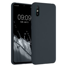 Husa pentru Xiaomi Redmi 9A, Silicon, Verde, 52847.186, kwmobile
