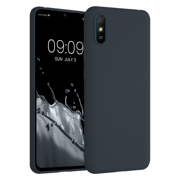 Husa pentru Xiaomi Redmi 9A, Silicon, Verde, 52847.186, kwmobile
