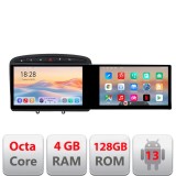 Navigatie Peugeot 308 Kit-038 Edotec 2 ecrane 8 core 4+128 21.6 inch Incell android Wifi 5Ghz gps internet CarStore Technology