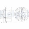 DELPHI BG3944 Disc frana