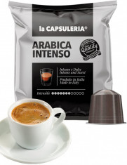 Cafea Arabica Intenso, 100 capsule compatibile Nespresso, La Capsuleria foto