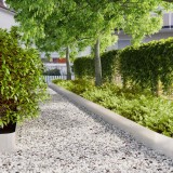 vidaXL Borduri de gazon 30 buc 20x103 cm Oțel inoxidabil 860164