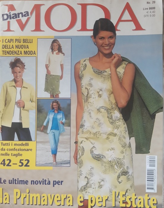 Revista Moda Diana Nr 20 Cu tipare
