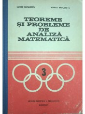 Sorin Radulescu - Teoreme si probleme de analiza matematica - vol. 3 (Editia: 1982) foto