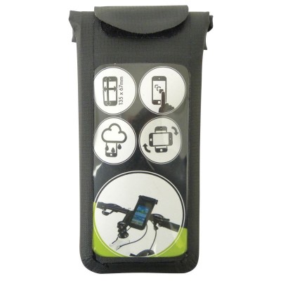 Suport telefon pentru bicicleta, 135x67x11mm, Dresco foto