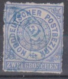 Germania - nord postbezirk, 1868, stampilat (G1)