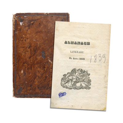 Almanah literar pe anul 1839 foto