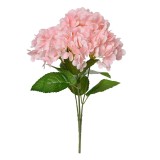 Cumpara ieftin Buchet Hortensii artificiale roz verzi 23x23x45 cm