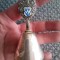 Clopotel argintat cu maner blazon