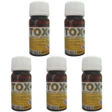 5 x Sanitox 40ml, Insecticid (echivalent regent) otrava pentru gandaci, 5 x 40ml