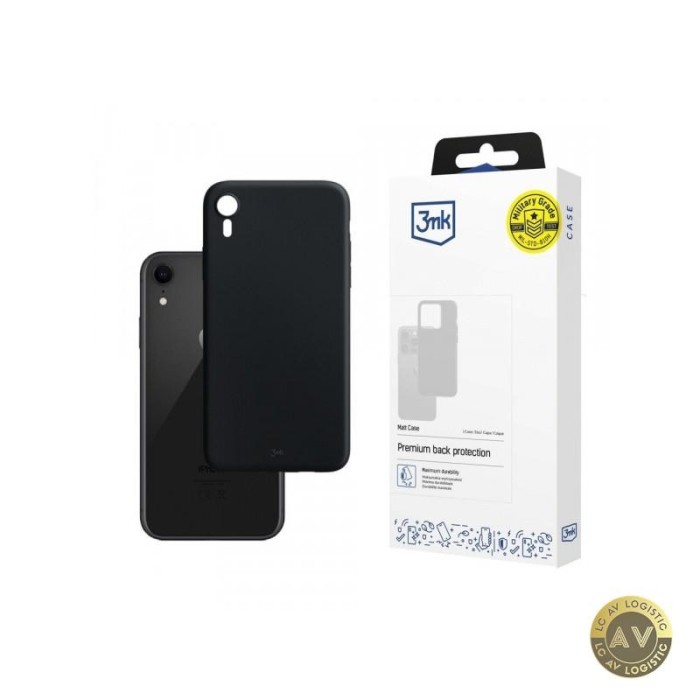 Husa pentru Apple iPhone XR 3MK Matt Neagra