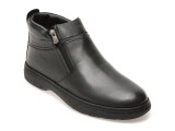 Ghete OTTER negre, SH9000, din piele naturala