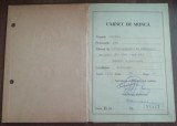 QW13 6 - 1963 - Carnet de munca - piesa de colectie!