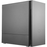 Carcasa Mini-Tower mATX, Silencio S400, material antifonare, tempered glass, black, Cooler Master