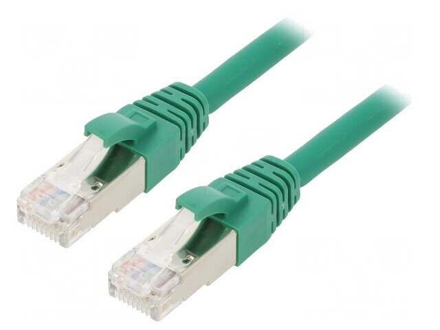 Patch Cord Ethernet Cat.6a S/FTP LSZH Verde 3m