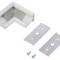 Conector de Colț 90&deg; Albă Aluminiu CORNER14