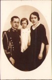 P857 Ofițer rom&acirc;n cu insigna Școlii de Război, studio Zalevski, Brăila, 1933