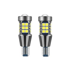 Set 2 x Becuri auto 27LED, T15 W16W, 6W, 12V, canbus, 2400lm/set