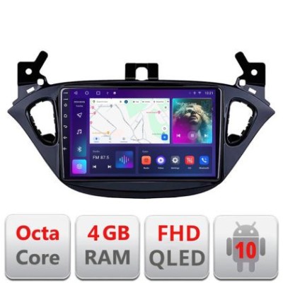 Navigatie Opel Corsa 2013-2016 B-corsa Android Ecran QLED octa core 4+64 carplay android auto kit-corsa+EDT-E309V3 CarStore Technology foto