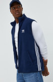 adidas Originals vesta barbati, culoarea albastru marin, de tranzitie