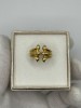 Inel Aur 18K-20K Masiv Grecesc, Manual, Vintage, 8.4g, Marimea 56