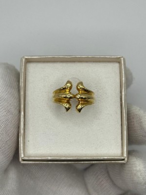 INEL AUR 18K - 20K - Facut Manual - Grecia - Deosebit - 8.4g - Doar 435 lei/gr. ! foto