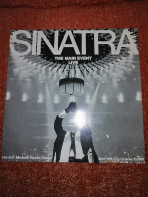 Frank Sinatra The Main Event Live India Reprise 1974 vinil vinyl foto