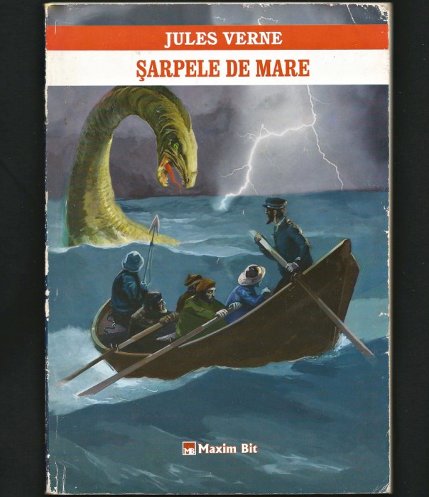 ȘARPELE DE MARE - JULES VERNE - EDITURA MB MAXIM BIT
