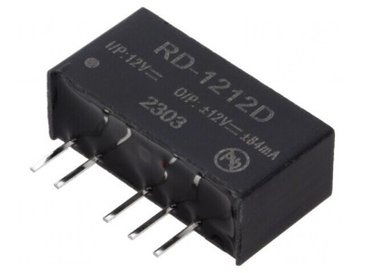 Convertor DC/DC 2W 12V/-12V foto
