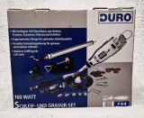 Trusa completa de Slefuire Gravare Lustruire Taiere Gaurire DURO cutia originala