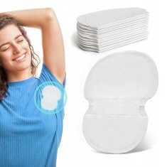 Set 12 pernute anti-transpiratie, tampoane absorbante unisex, Underarm Shields