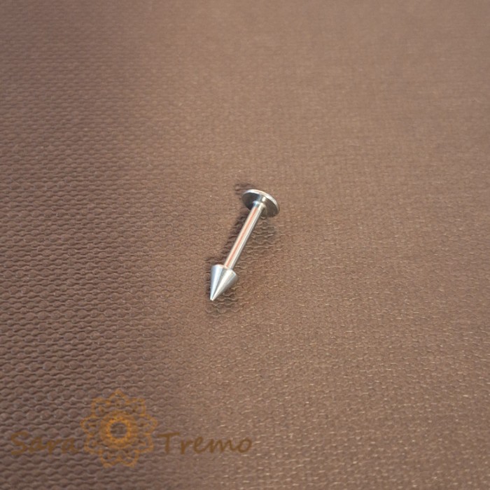 Piercing Discret cu Tija Dreapta din Titan