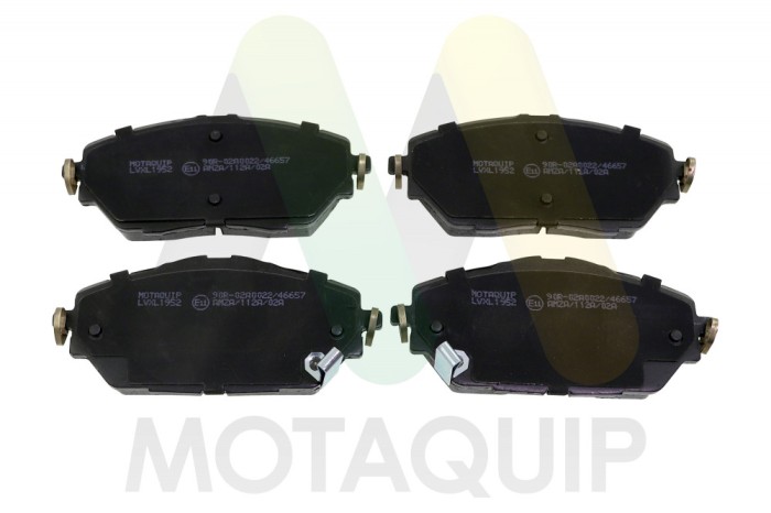 MOTAQUIP LVXL1952 set placute frana,frana disc
