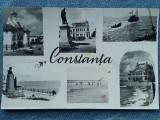 341 - Constanta - vedere multipla , mozaic / carte postala RPR, Necirculata, Fotografie